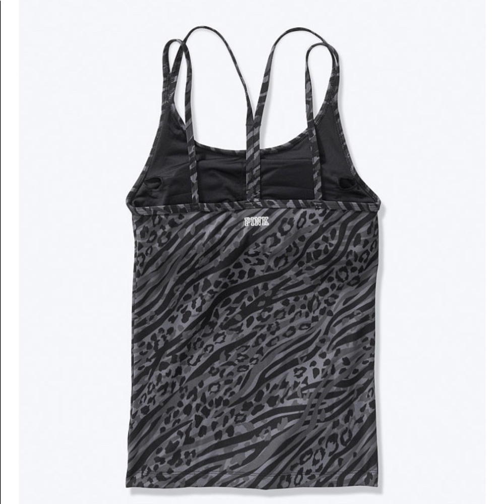 VS shelf bra strappy tank size M